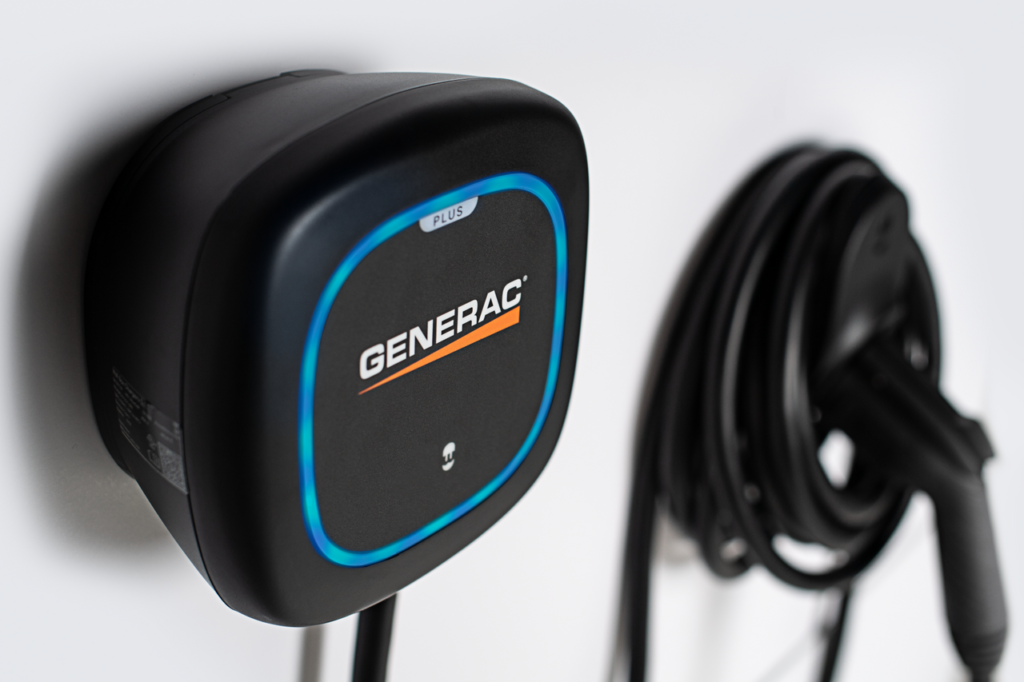 Generac Electric Vehicle (EV) car charging station for residential homes